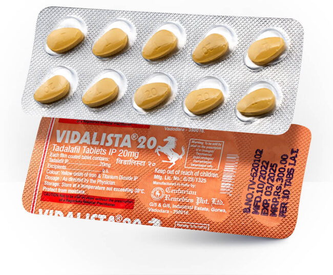 Vidalista 20 mg 1 vidalista 20